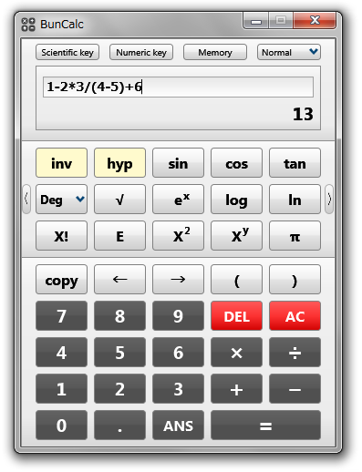 「BunCalc」v1.0