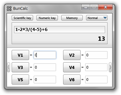 コンパクト化した画面、変数にも対応
