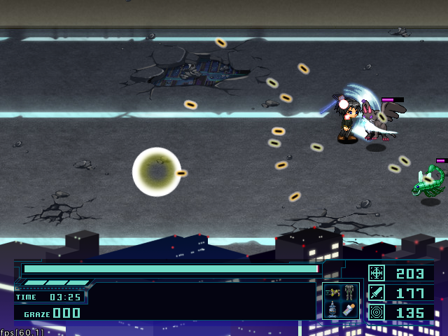 近接攻撃は強力だがスキが大きいため、使うタイミングが重要だ