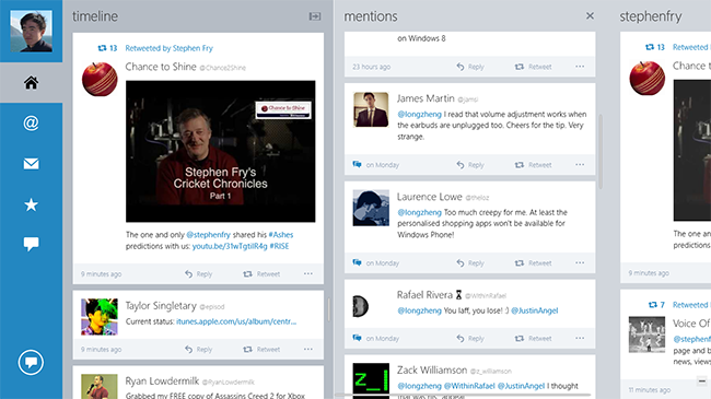 「MetroTwit for Windows 8」