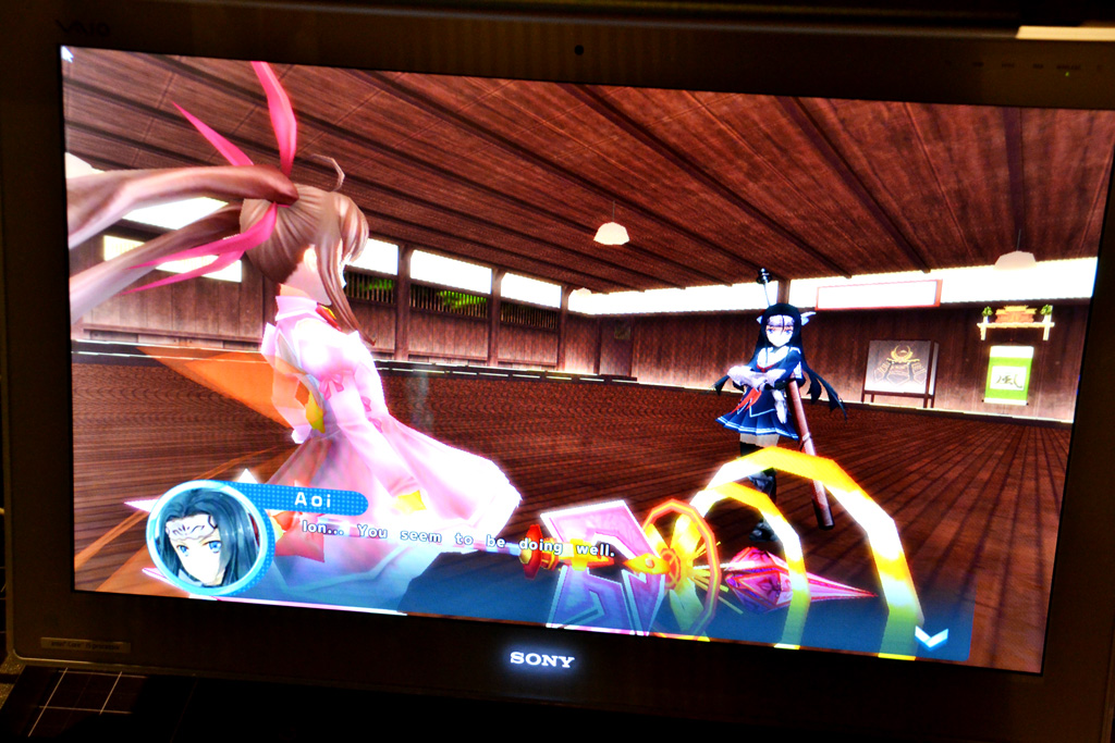 「マジカルバトルフェスタ・魔法少女☆星咲いおん」の英語版を出展。日本語版もバランス調整などのアップデートが行われている