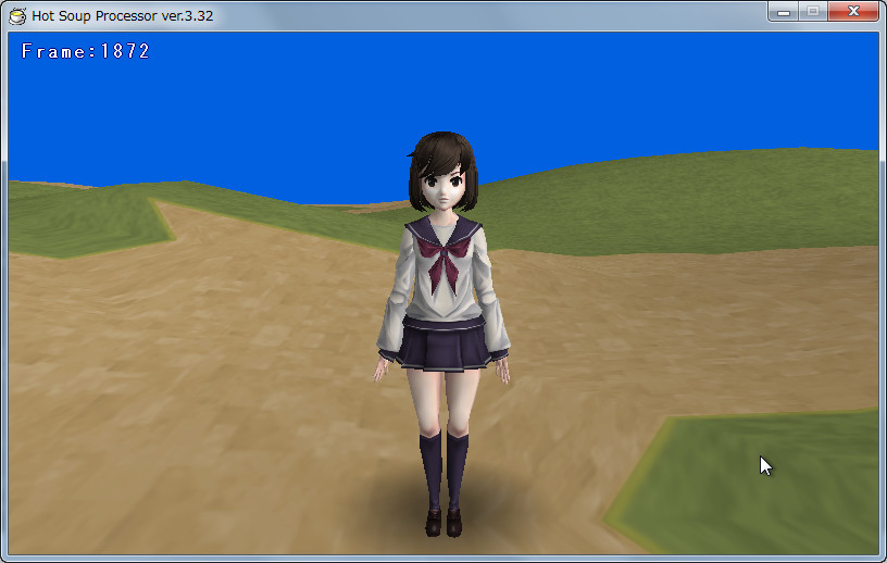 リアルな等身の“珠音（たまね）”