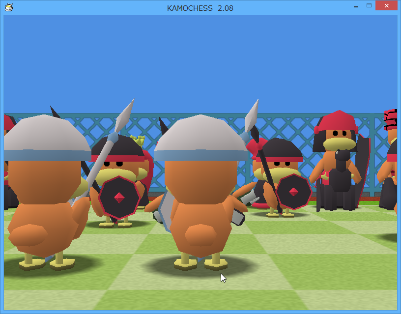 選択した駒の視点（［F5］キー）