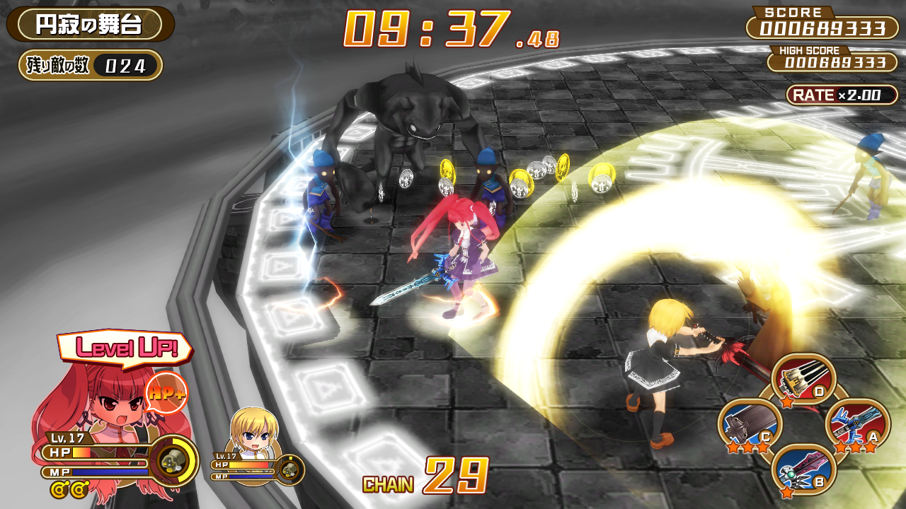 エクストラモードはストーリーモードの後日談を見られる。ルークとフランの共闘も楽しめる