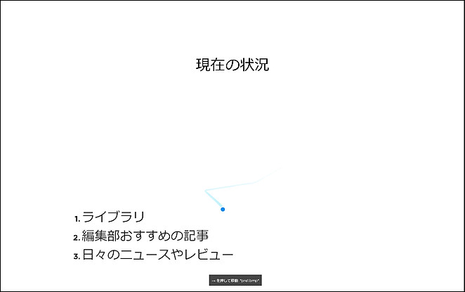 プレゼンテーションモード