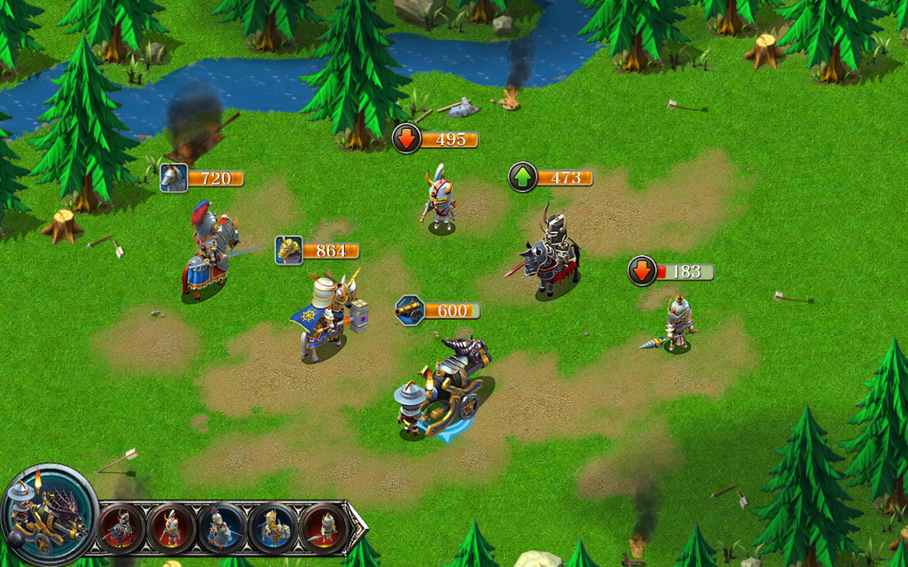 本作は“国造り”と“戦い”の二本柱