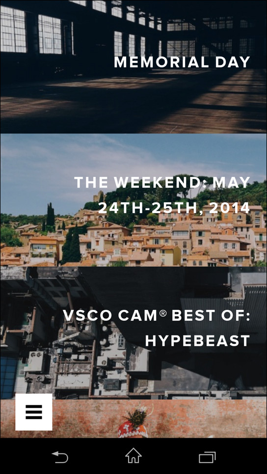 「VSCO Cam」で撮影・加工されたおすすめの写真や作例などを鑑賞できる