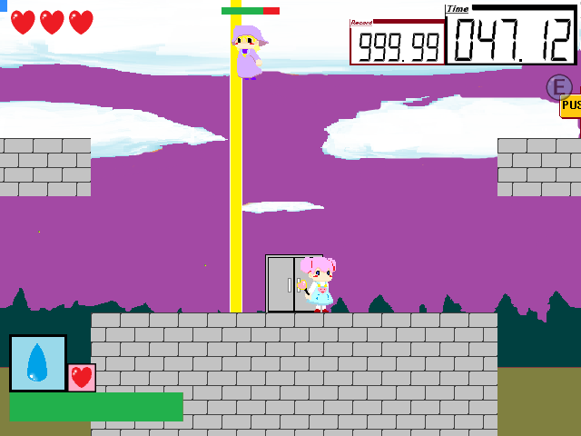 見た目にはほんわかした印象だが、ゲームとしてはアクション・パズルともなかなか歯ごたえがある