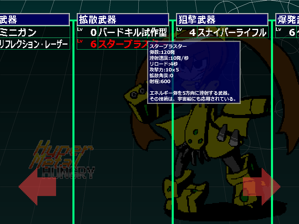 フィールドを自在に拡大縮小できるのがビジュアル面での特徴。まるで弾幕シューティングのような苛烈な攻撃が襲ってくる