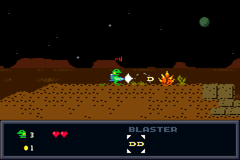 攻撃は左右と上に撃ち分けられる