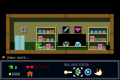 キャラクターはドット絵なのに妙に魅力的。ピンクのOLは多くのプレイヤーに大人気のようだ