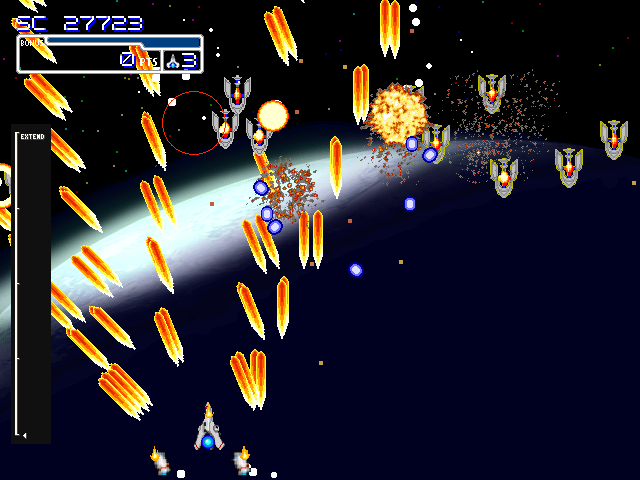 2種類のショットの使い分けが攻略のポイントになる