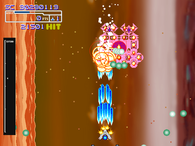 2種類のショットの使い分けが攻略のポイントになる