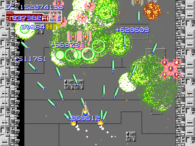 ニュークリアもバンバン使っていけるので、爽快感のあるシューティングに仕上がっている