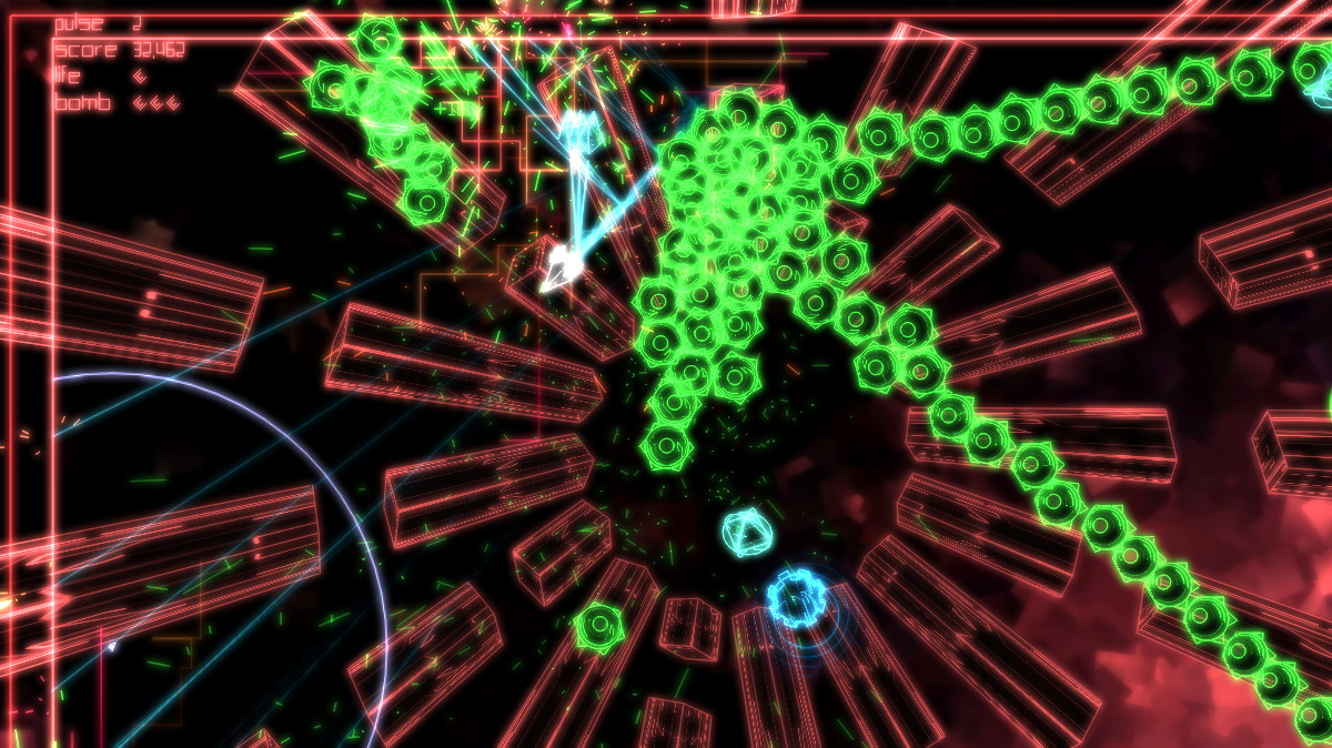 ゲーム開始直後から無数の敵が現れ、あっという間に囲まれてしまう