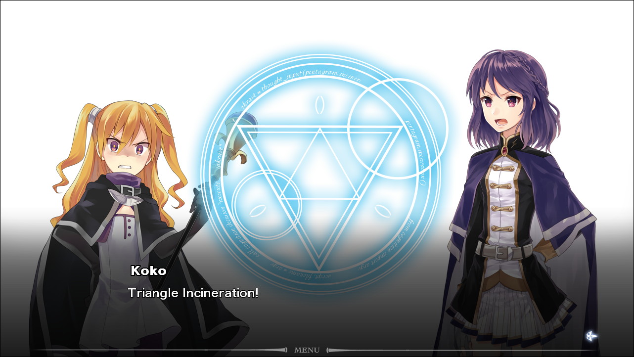 「fault milestone one」ディレクターズカット版のデモ版。テキストは英語だが、追加・リファインされたCGや演出の強化などを確認できる