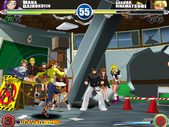 打ち上げ攻撃は全キャラクターがもっている。ここからの空中コンボを考えるのも楽しい