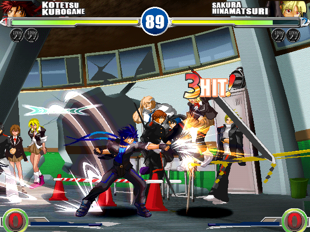 見た目はやや古さも感じるが、対戦格闘ゲームとしての完成度は高い