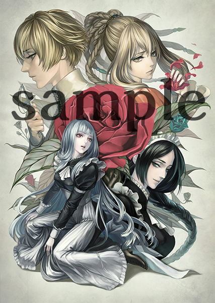 特典小冊子の表紙サンプル。表紙イラストはNovectacleのイラストレーター・靄太郎氏が担当