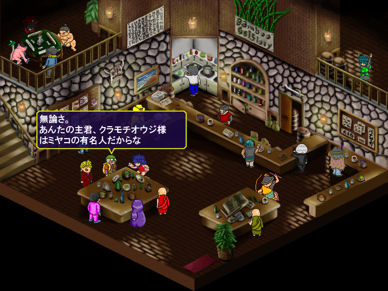 プレイヤーキャラクターは意外とよく喋る