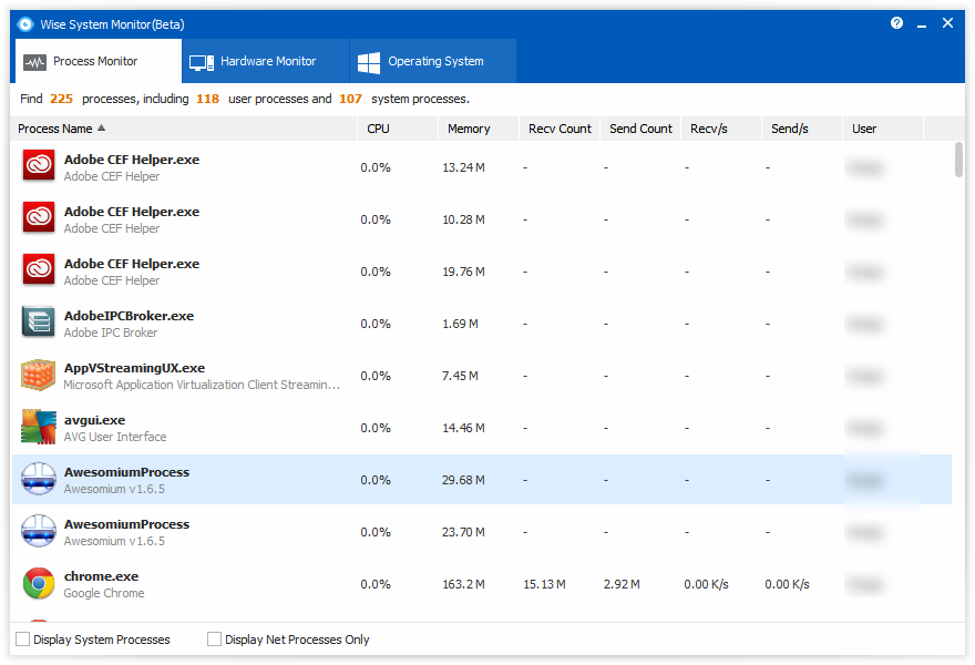 「Wise System Monitor」v1.14.19