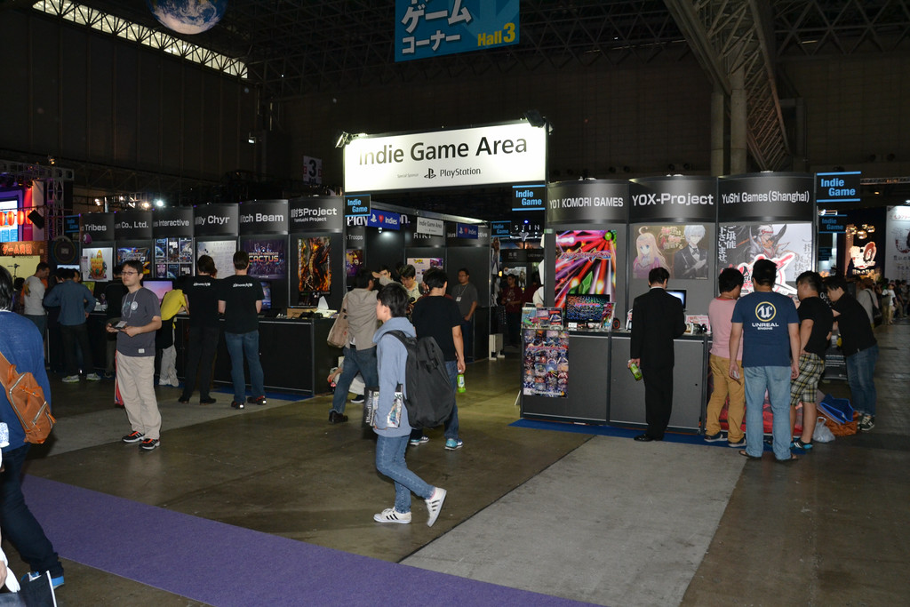 インディーゲームコーナー