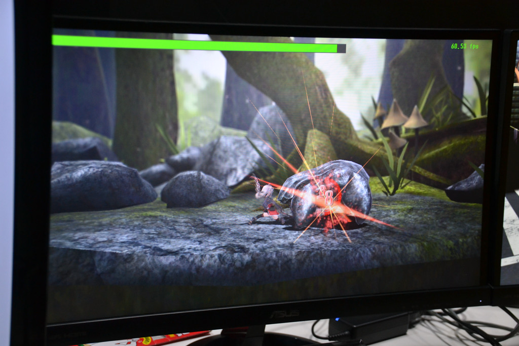 ゲーム的には2Dのアクションだが、3Dグラフィックスの美しさも必見のタイトル