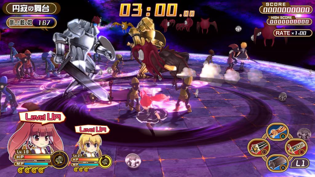 キャラクターの表現が艶やかになり、より魅力的に。動きもよく快適なプレイが楽しめる