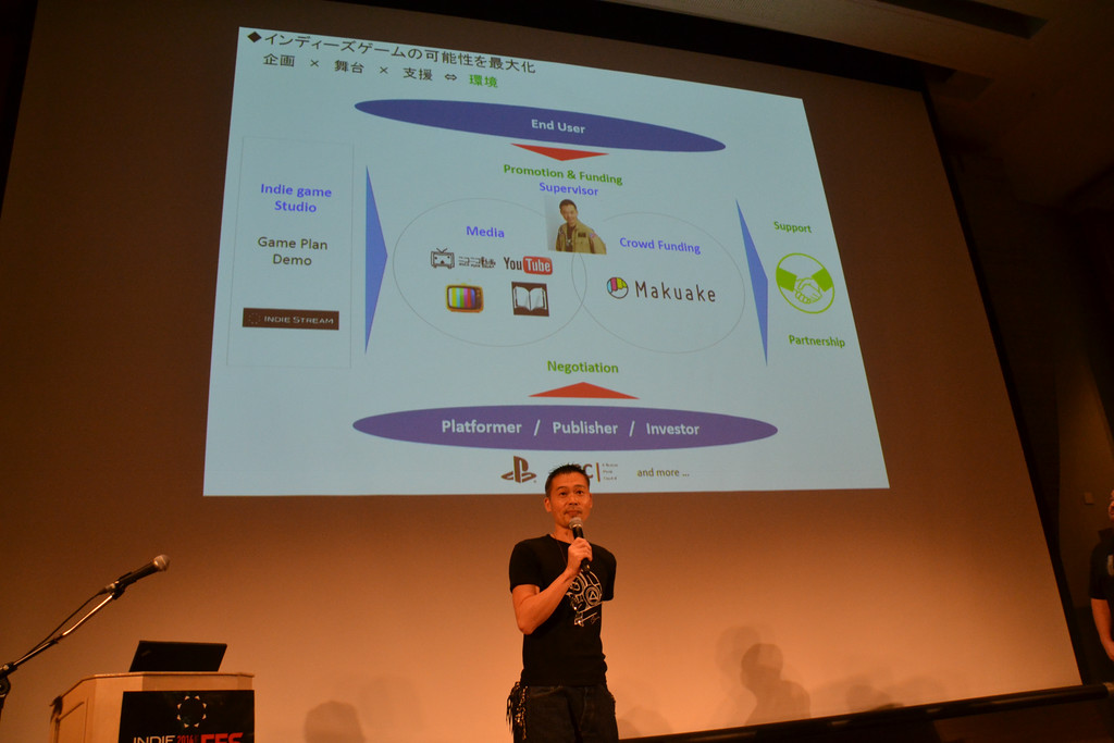 comceptの稲船氏が、インディーゲーム開発者に向けた新たな支援策を発表。メディアを使い、エンドユーザーも絡めることで、質のいい企画を見つけ出す