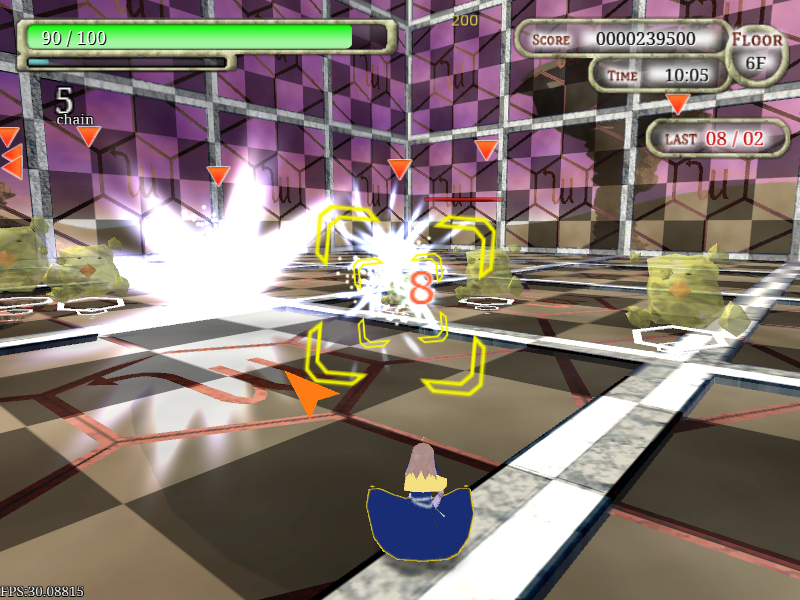 重力方向が変わってもフィールドの状態を把握できれば攻略はスムーズ……か？