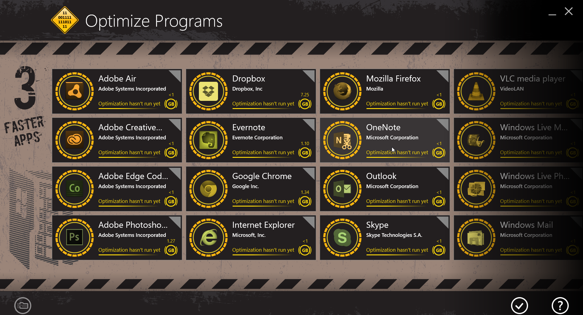 アプリケーションやゲームソフトのブースト機能を搭載