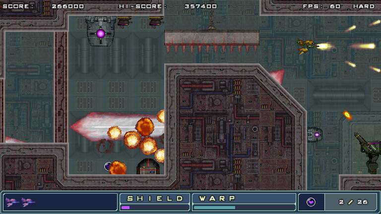 「ZANGEKI WARP」（開発中画面）