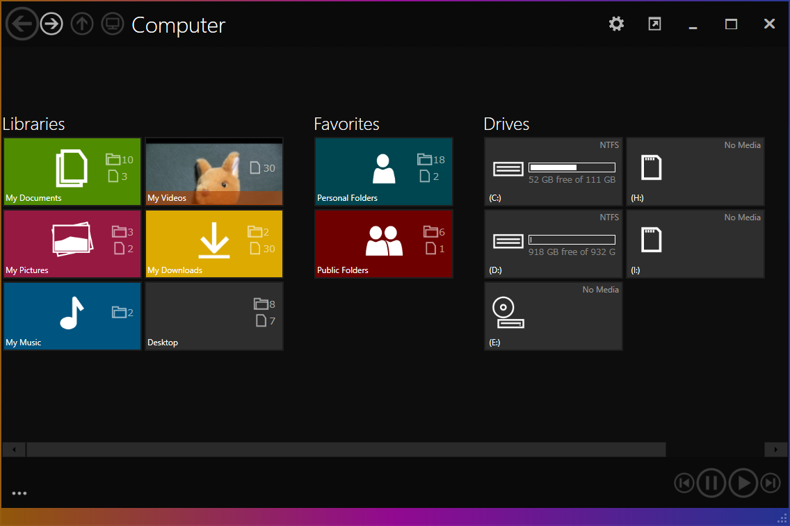「Immersive Explorer」v1.0.9