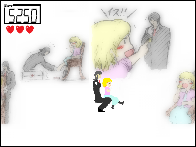 お嬢様のため、ただイスを出すだけのゲーム。しかし先々のステージに進むと、妙な感動と中毒性があるのが不思議