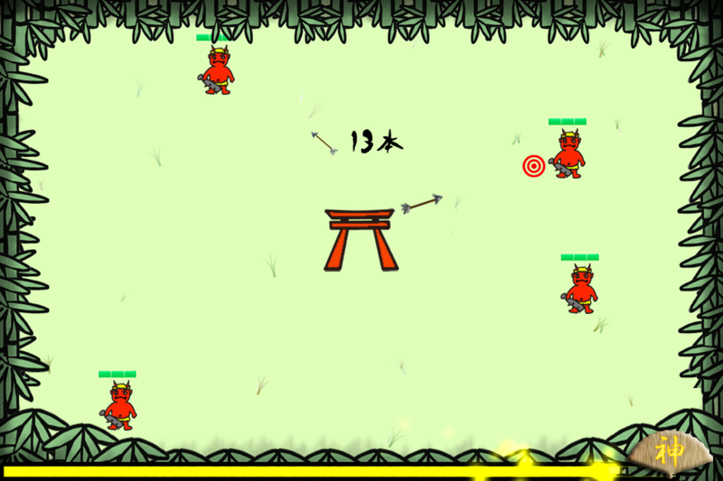 敵が少ないうちは1匹ずつ的確に倒し、大量の敵が迫ってきたら大量の矢を乱射して迎撃する。メリハリのある戦いが本作の面白さ