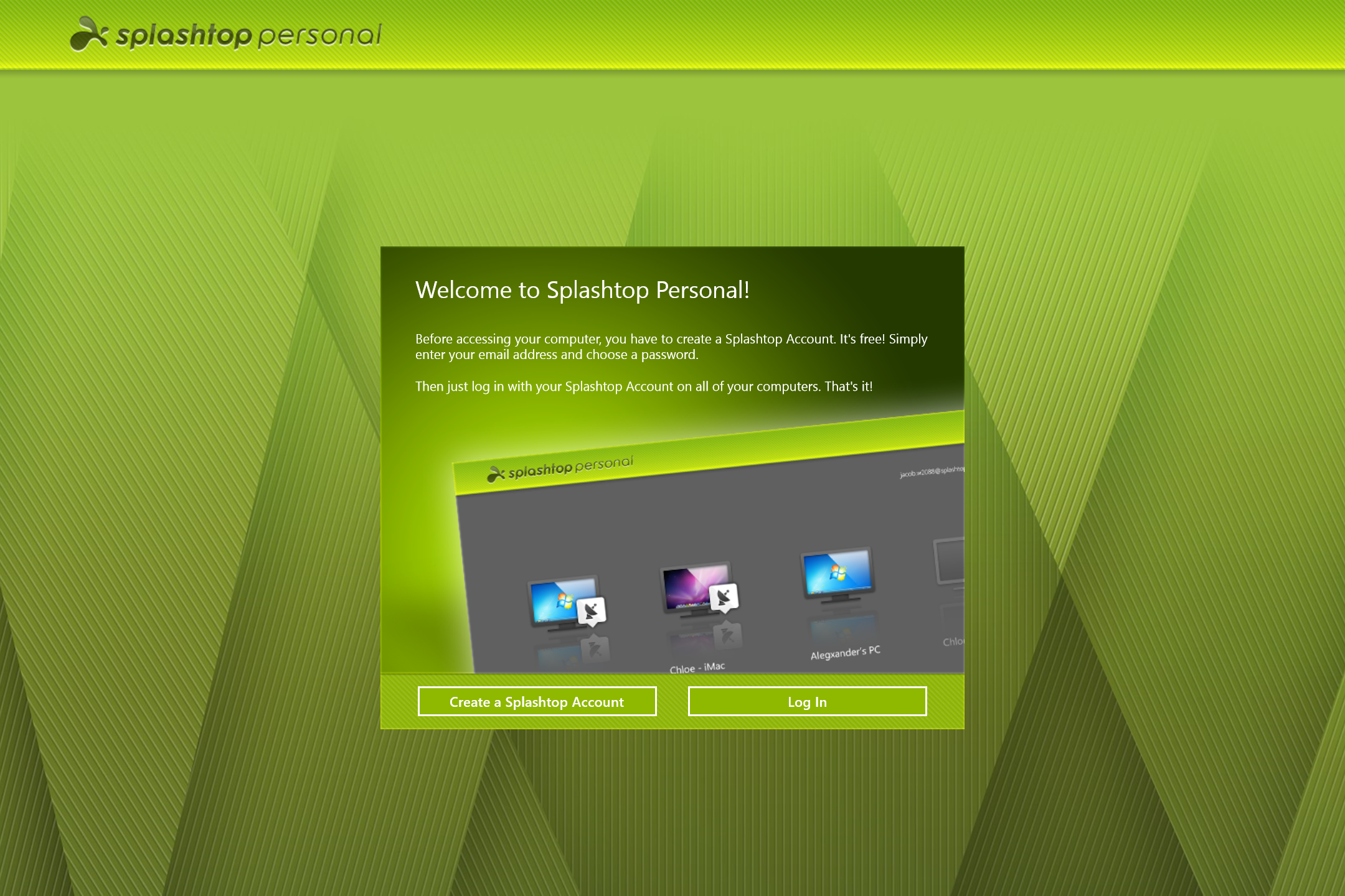 「Splashtop Personal - Remote Desktop」v2.1.0.1