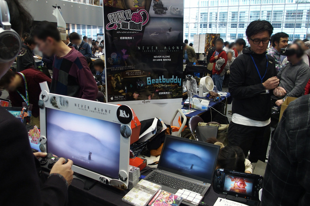 unity-chan!＠デジゲー博ブース