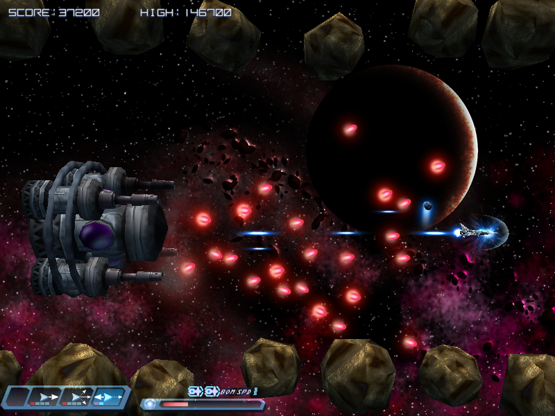 ステージの最後には多彩な攻撃と高い耐久力を誇るボスが登場