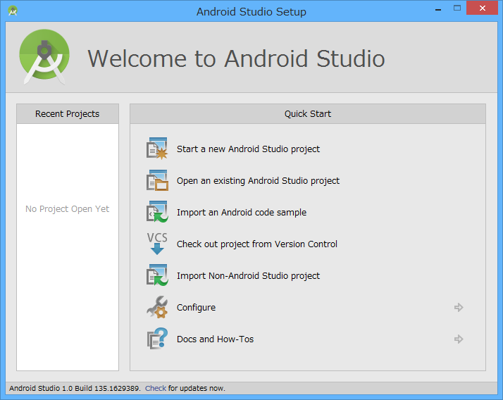 「IntelliJ IDEA」のオープンソース版（Community Edition）をベースに、Androidアプリ開発のための機能を盛り込む