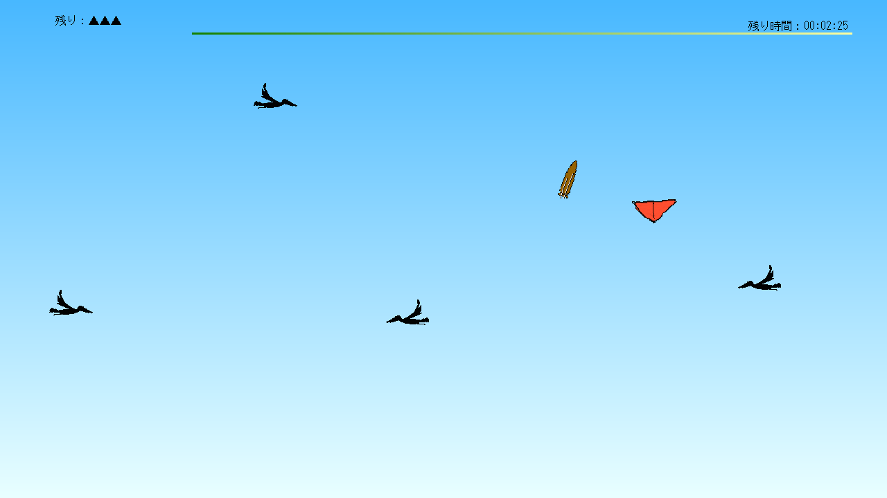 スポーツカイトをイメージした回避アクションゲーム。DUALSHOCK 4を使うと、リアルなプレイ感が得られる……らしい（筆者はスポーツカイト未経験……）