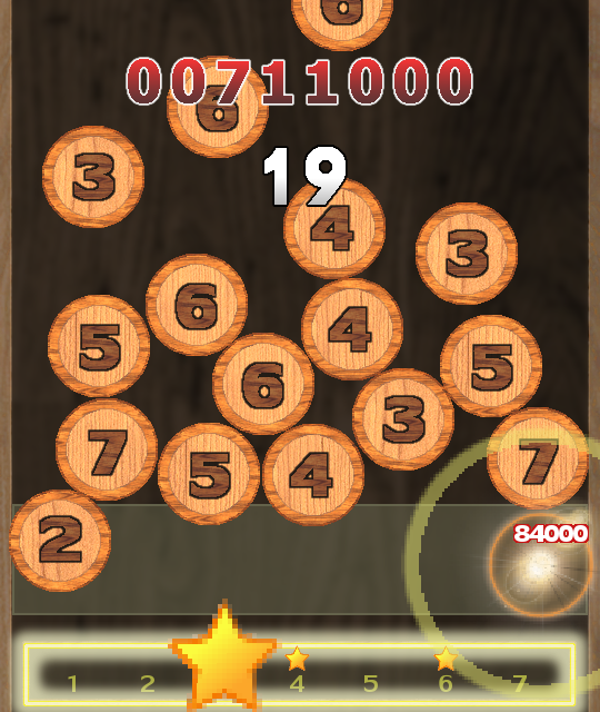 見た目のシンプルさとは裏腹に、最初は難しく、慣れると忙しい。常に足し算で頭を使うゲームになっている