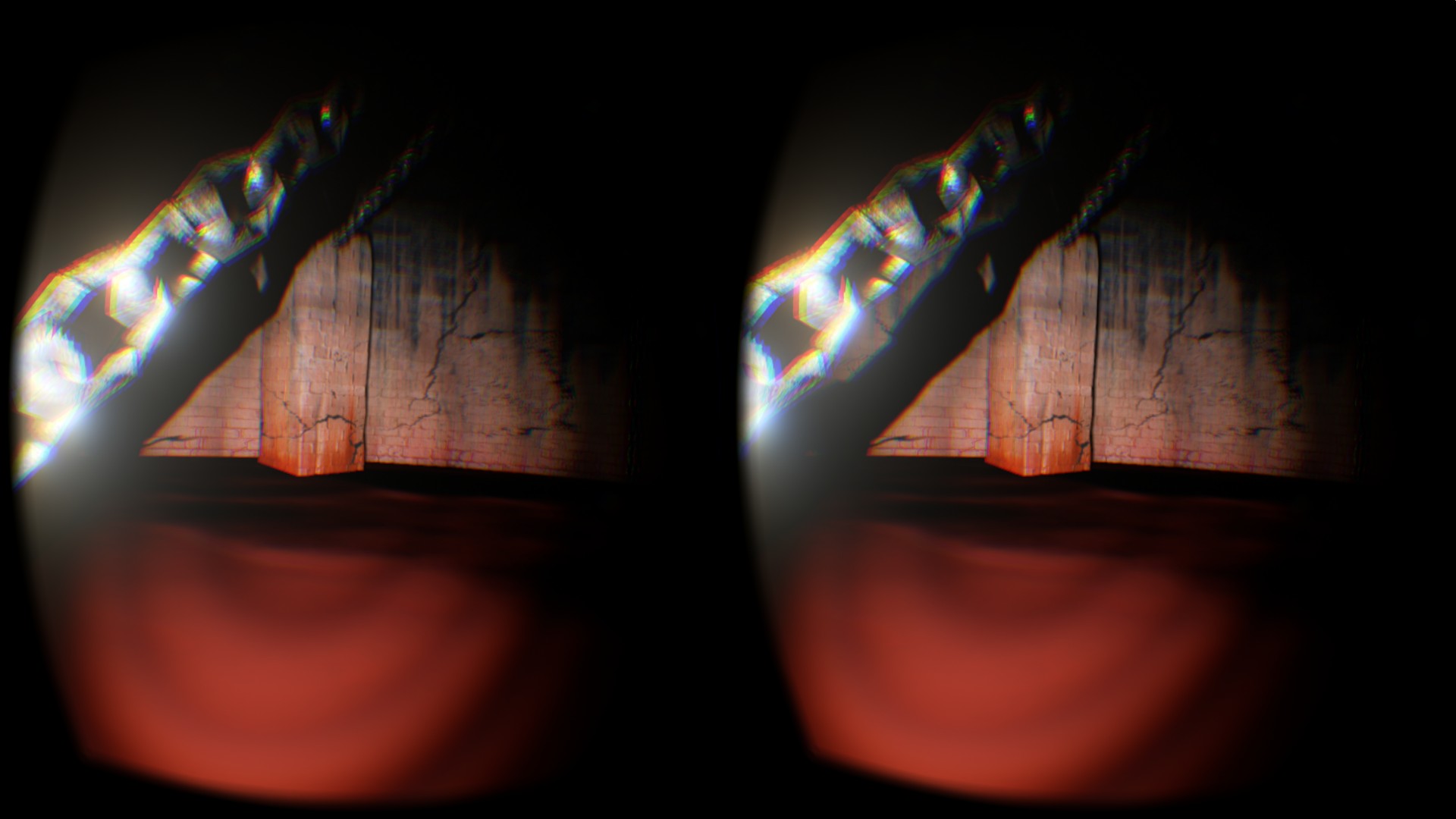 開始早々いきなり飛び込むことになるのがここ。赤いんですけど……