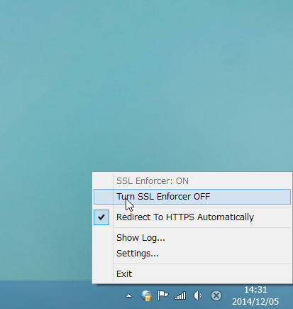 「SSL Enforcer」v1.10 Beta