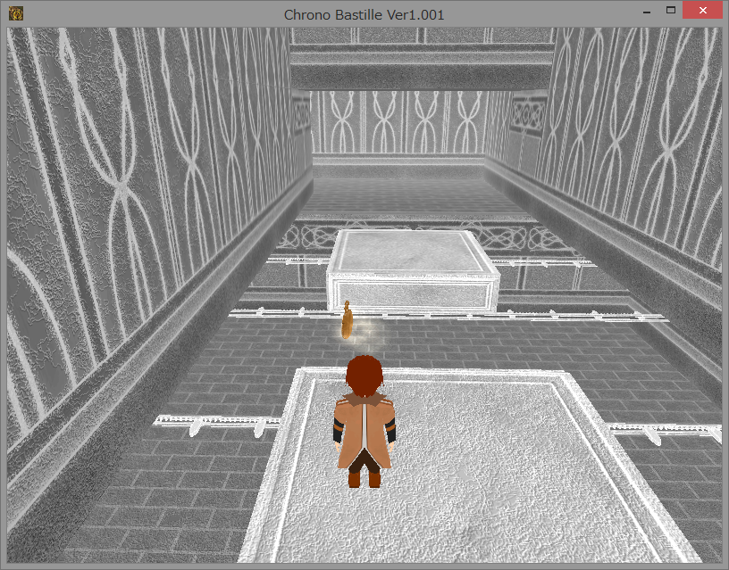 左クリックで周囲の時間が止まり、灰色になる