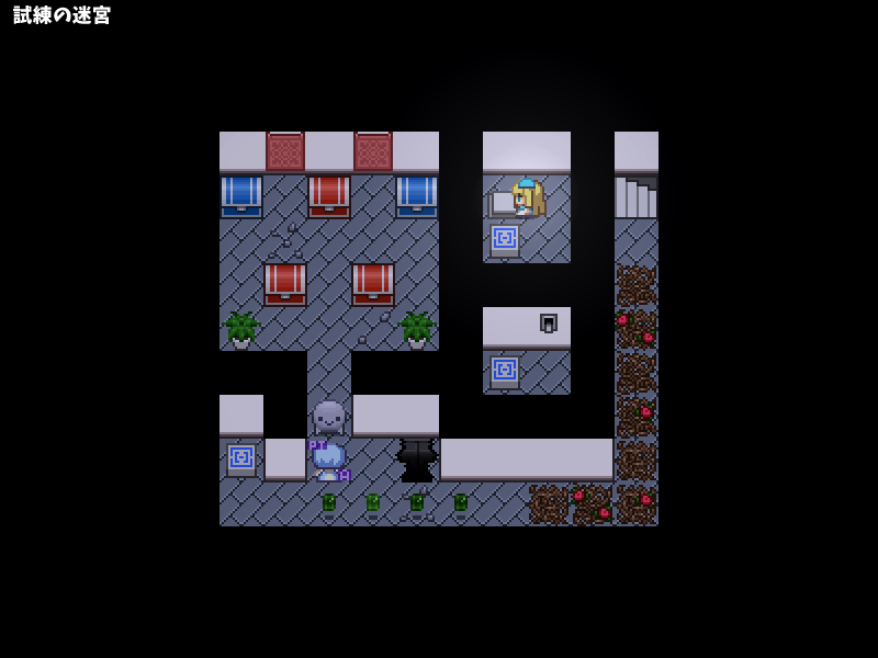 複数パーティが共同で仕掛けを解く場面も