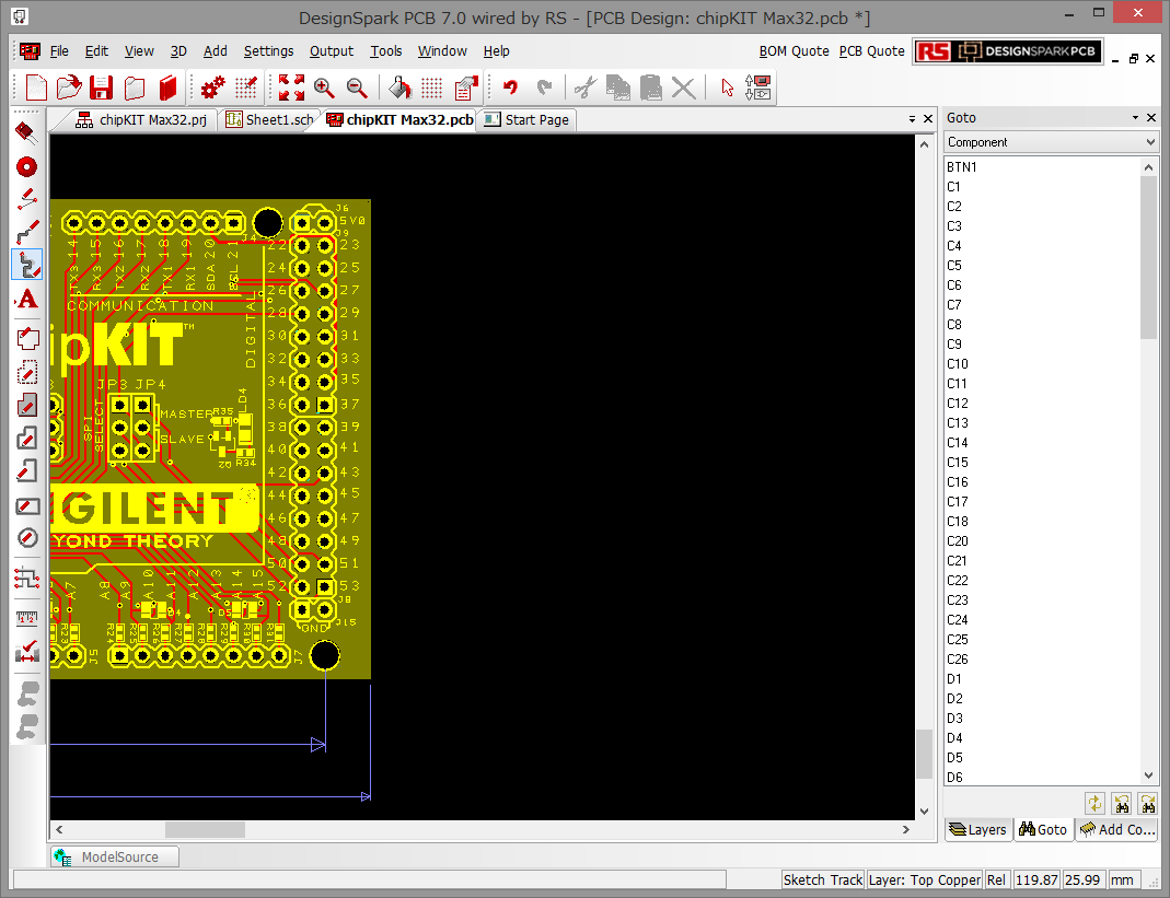“スケッチルート”機能がルートを整形してくれる