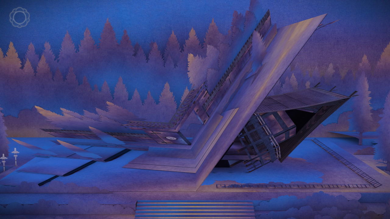 ビジュアルのインパクトが強い作品だが、プレイした時のギミックや演出にも驚きがある。とことん和風な芸術性の強い一作