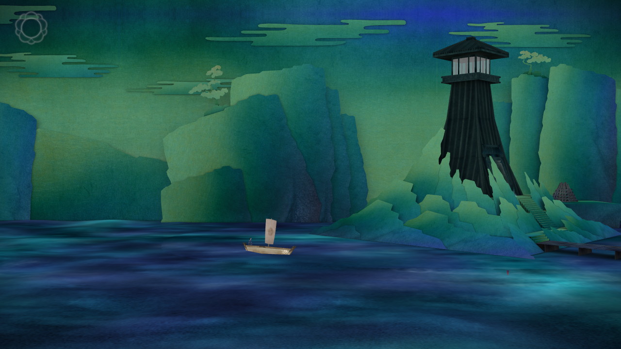 ビジュアルのインパクトが強い作品だが、プレイした時のギミックや演出にも驚きがある。とことん和風な芸術性の強い一作