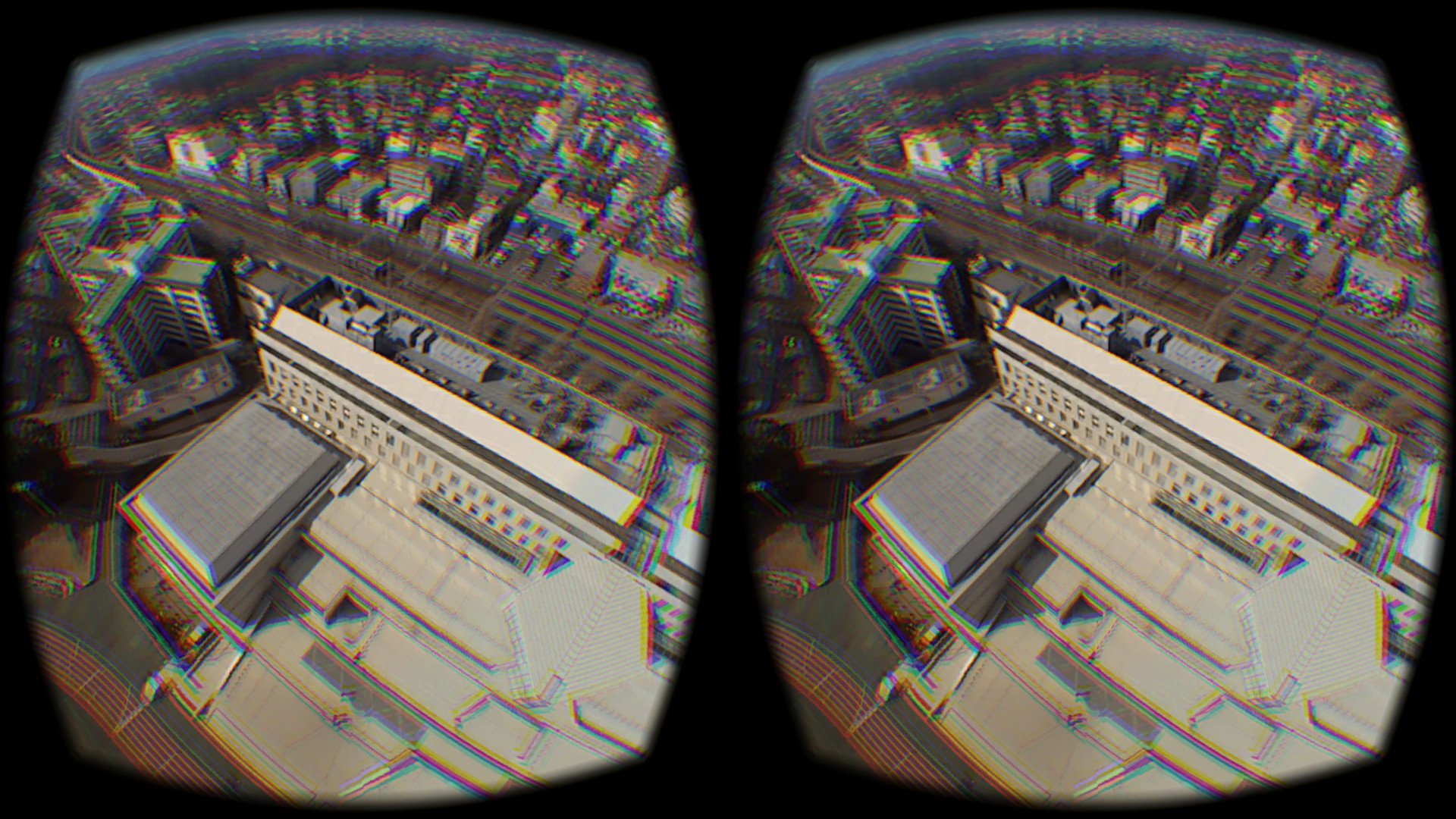 見下ろすと眼下に広がる街並み。高所恐怖症の人は注意だ