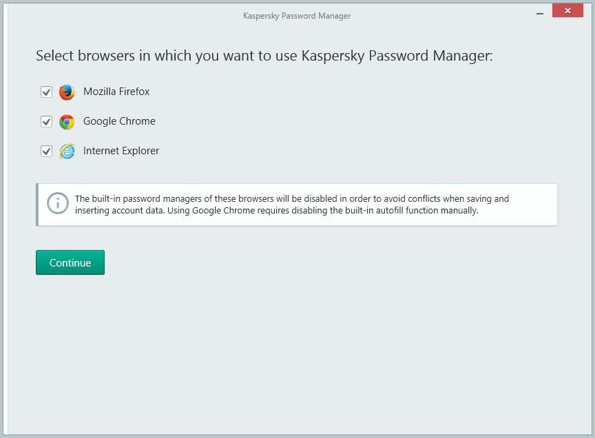 「Internet Explorer」「Google Chrome」「Firefox」向けの専用アドオンを同梱